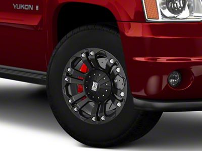 XD Monster Matte Black 6-Lug Wheel; 18x9; 18mm Offset (07-14 Yukon)