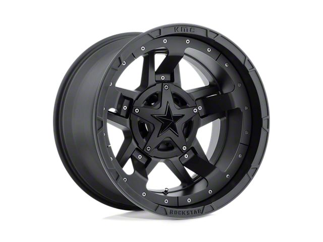 XD Rockstar III Matte Black 6-Lug Wheel; 20x10; -24mm Offset (07-14 Yukon)