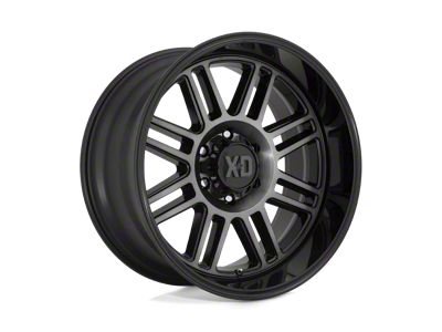 XD Cage Gloss Black with Gray Tint 8-Lug Wheel; 20x9; 18mm Offset (08-10 F-250 Super Duty)