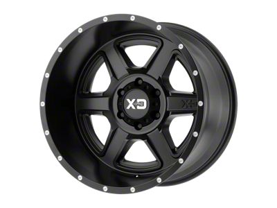 XD Fusion Satin Black 8-Lug Wheel; 20x9; 18mm Offset (08-10 F-250 Super Duty)