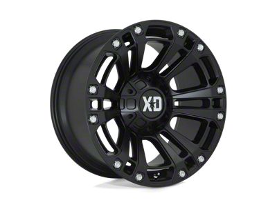 XD Monster 3 Satin Black 8-Lug Wheel; 20x10; -18mm Offset (08-10 F-350 Super Duty SRW)