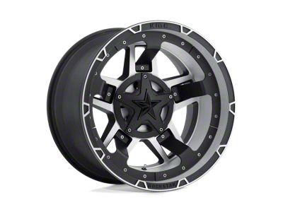 XD Rockstar III Matte Black Machined 8-Lug Wheel; 20x9; -12mm Offset (08-10 F-350 Super Duty SRW)