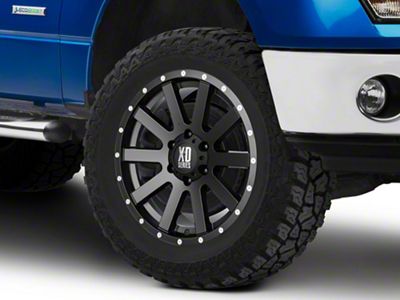 XD Heist Satin Black 6-Lug Wheel; 20x10; -24mm Offset (09-14 F-150)