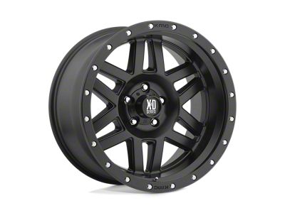 XD Machete Satin Black with Reinforcing Ring 6-Lug Wheel; 20x9; 18mm Offset (09-14 F-150)