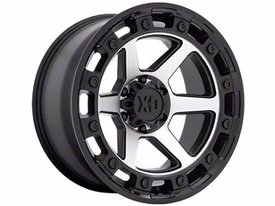 XD Raid Satin Black Machined 6-Lug Wheel; 20x10; -18mm Offset (09-14 F-150)