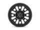 XD Rover Satin Black with Gloss Black Lip 6-Lug Wheel; 22x12; -44mm Offset (09-14 F-150)