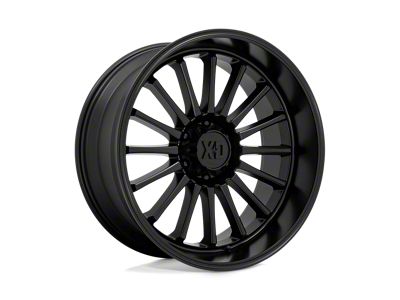 XD Whiplash Satin Black 6-Lug Wheel; 22x10; -18mm Offset (09-14 F-150)