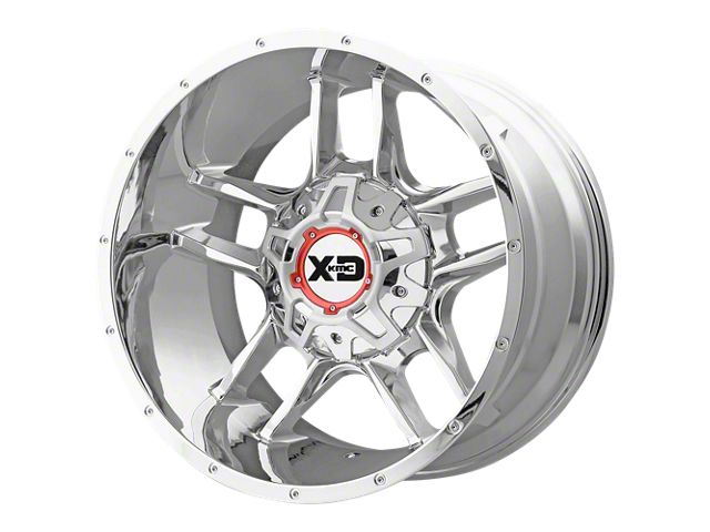 XD Clamp Chrome 5-Lug Wheel; 20x9; 18mm Offset (09-18 RAM 1500)