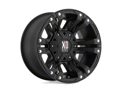 XD Monster II Matte Black 5-Lug Wheel; 20x9; 0mm Offset (09-18 RAM 1500)