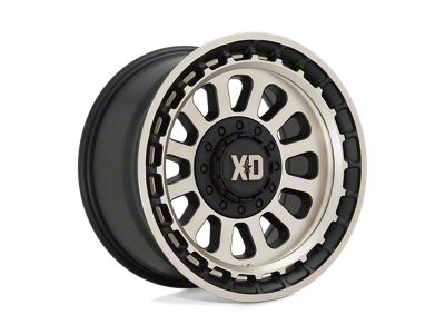 XD Omega Satin Black with Bronze Tint 5-Lug Wheel; 17x9; 18mm Offset (09-18 RAM 1500)