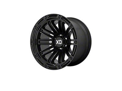 XD Double Deuce Satin Black with Dark Tint 8-Lug Wheel; 20x12; -44mm Offset (10-18 RAM 2500)
