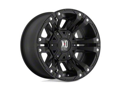 XD Monster II Matte Black 8-Lug Wheel; 17x9; -12mm Offset (10-18 RAM 2500)