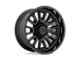 XD Rover Satin Black with Gloss Black Lip 8-Lug Wheel; 22x12; -44mm Offset (10-18 RAM 2500)