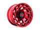 XD Onslaught Candy Red 8-Lug Wheel; 20x12; -44mm Offset (10-18 RAM 3500 SRW)