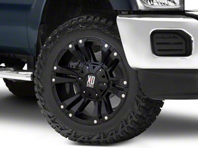 XD Monster II Matte Black 8-Lug Wheel; 20x9; 18mm Offset (11-16 F-250 Super Duty)