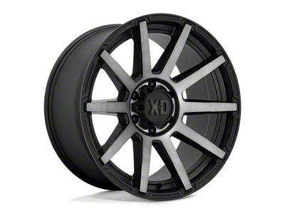 XD Outbreak Satin Black with Gray Tint 8-Lug Wheel; 20x10; -18mm Offset (11-16 F-250 Super Duty)