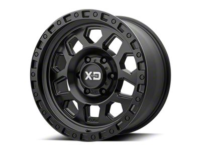 XD RG2 Satin Black 8-Lug Wheel; 17x9; -12mm Offset (11-16 F-250 Super Duty)