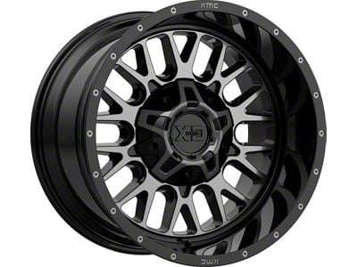 XD Snare Gloss Black with Gray Tint 8-Lug Wheel; 20x9; 18mm Offset (11-16 F-250 Super Duty)