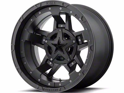 XD Rockstar III Matte Black 8-Lug Wheel; 20x10; -24mm Offset (11-16 F-350 Super Duty SRW)