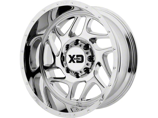 XD Fury Chrome 6-Lug Wheel; 20x9; 0mm Offset (14-18 Sierra 1500)