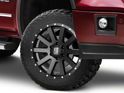 XD Heist Satin Black 6-Lug Wheel; 20x10; -24mm Offset (14-18 Sierra 1500)