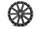 XD Heist Satin Black 6-Lug Wheel; 20x9; 18mm Offset (14-18 Sierra 1500)