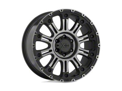 XD Hoss II Satin Black Machined Gray Tint 6-Lug Wheel; 20x10; -24mm Offset (14-18 Sierra 1500)