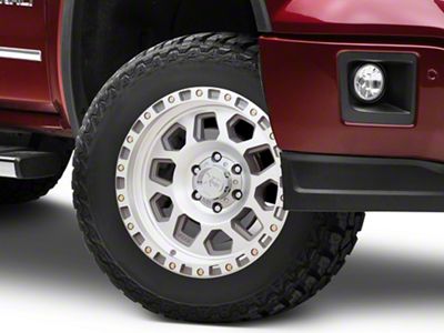 XD RG2 Machined 6-Lug Wheel; 18x9; 0mm Offset (14-18 Sierra 1500)