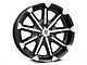 XD Badlands Gloss Black Machined 6-Lug Wheel; 20x9; -12mm Offset (14-18 Silverado 1500)
