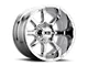 XD Mammoth Chrome 6-Lug Wheel; 20x9; 18mm Offset (14-18 Silverado 1500)