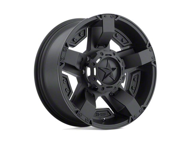 XD Rockstar II Matte Black 6-Lug Wheel; 20x12; -44mm Offset (14-18 Silverado 1500)