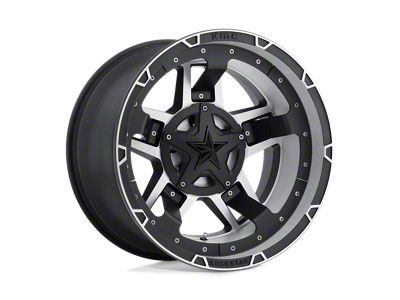 XD Rockstar III Matte Black Machined 6-Lug Wheel; 20x9; -12mm Offset (15-22 Colorado)