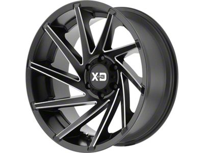 XD Cyclone Satin Black Milled 6-Lug Wheel; 20x10; -18mm Offset (15-20 F-150)