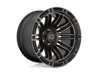 XD Double Deuce Satin Black with Dark Tint 6-Lug Wheel; 20x10; -18mm Offset (15-20 F-150)