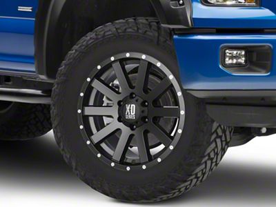 XD Heist Satin Black 6-Lug Wheel; 20x10; -24mm Offset (15-20 F-150)