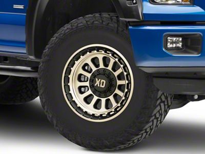 XD Omega Satin Black with Bronze Tint 6-Lug Wheel; 17x9; 0mm Offset (15-20 F-150)