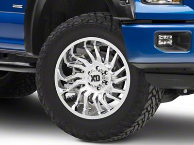 XD Tension Chrome 6-Lug Wheel; 20x10; -18mm Offset (15-20 F-150)