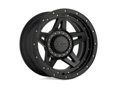 XD Brute Satin Black 8-Lug Wheel; 20x9; 0mm Offset (15-19 Silverado 2500 HD)