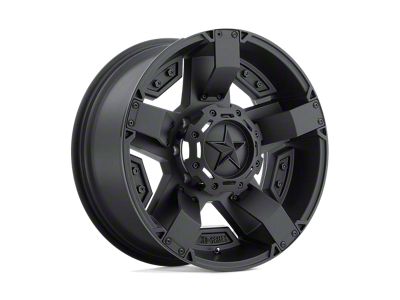 XD Rockstar II Matte Black 8-Lug Wheel; 22x12; -44mm Offset (15-19 Silverado 2500 HD)