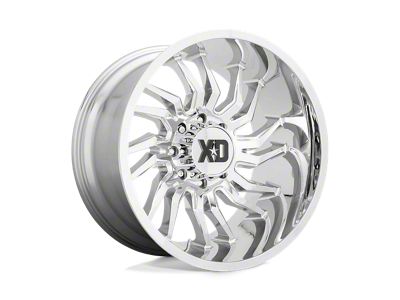 XD Tension Chrome 8-Lug Wheel; 20x10; -18mm Offset (15-19 Silverado 2500 HD)