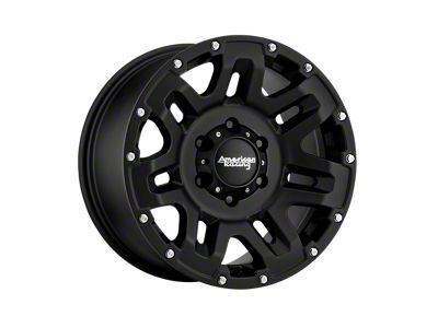 XD Addict Matte Black Machined 8-Lug Wheel; 18x9; 18mm Offset (15-19 Silverado 3500 HD SRW)