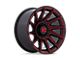 XD Specter Gloss Black with Red Tint 8-Lug Wheel; 20x10; -18mm Offset (15-19 Silverado 3500 HD SRW)