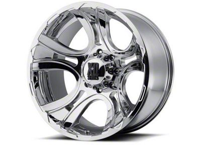 XD Crank Chrome 6-Lug Wheel; 18x9; 0mm Offset (15-20 Tahoe)