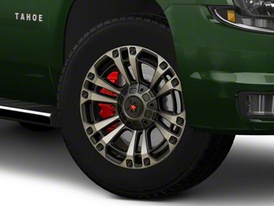 XD XD851 Satin Black with Gray Tint 6-Lug Wheel; 20x9; 0mm Offset (15-20 Tahoe)