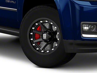 XD Addict Matte Black 6-Lug Wheel; 17x9; -12mm Offset (15-20 Yukon)