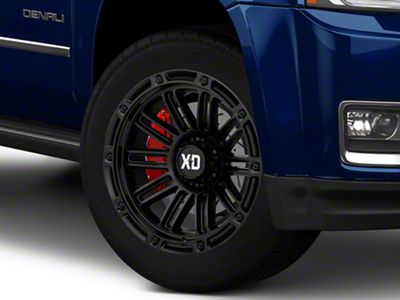 XD Double Deuce Satin Black 6-Lug Wheel; 20x12; -44mm Offset (15-20 Yukon)