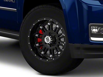 XD Hoss Gloss Black 6-Lug Wheel; 18x9; 18mm Offset (15-20 Yukon)