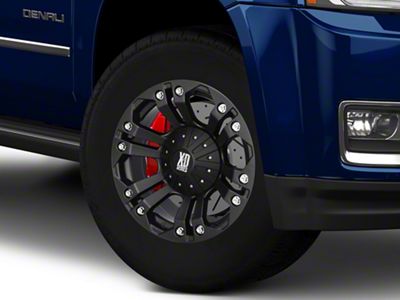 XD Monster Matte Black 6-Lug Wheel; 18x9; 18mm Offset (15-20 Yukon)