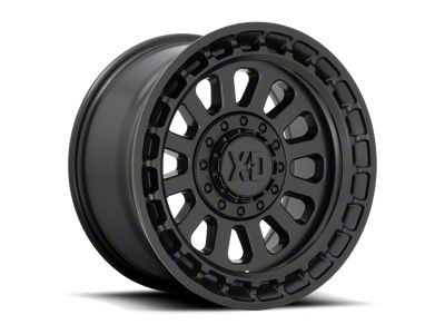 XD Omega Satin Black 6-Lug Wheel; 17x9; -12mm Offset (15-20 Yukon)