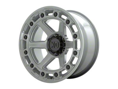 XD Raid Cement 6-Lug Wheel; 17x9; 0mm Offset (15-20 Yukon)